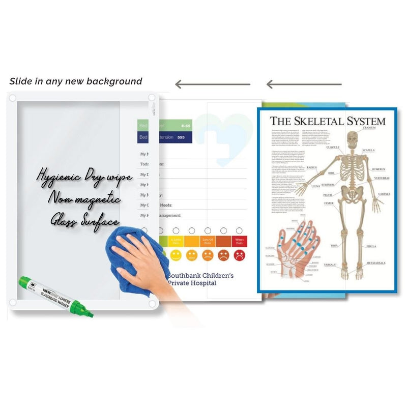 Lumiere Switch Non-Magnetic Glassboard