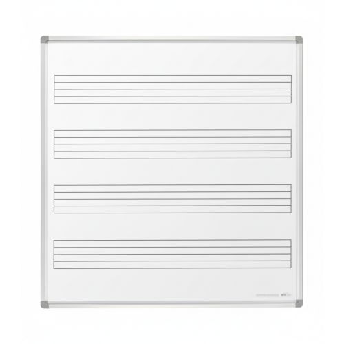 EverWrite Music Staff Porcelain Whiteboard