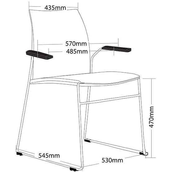 Vinn Chair with Arms