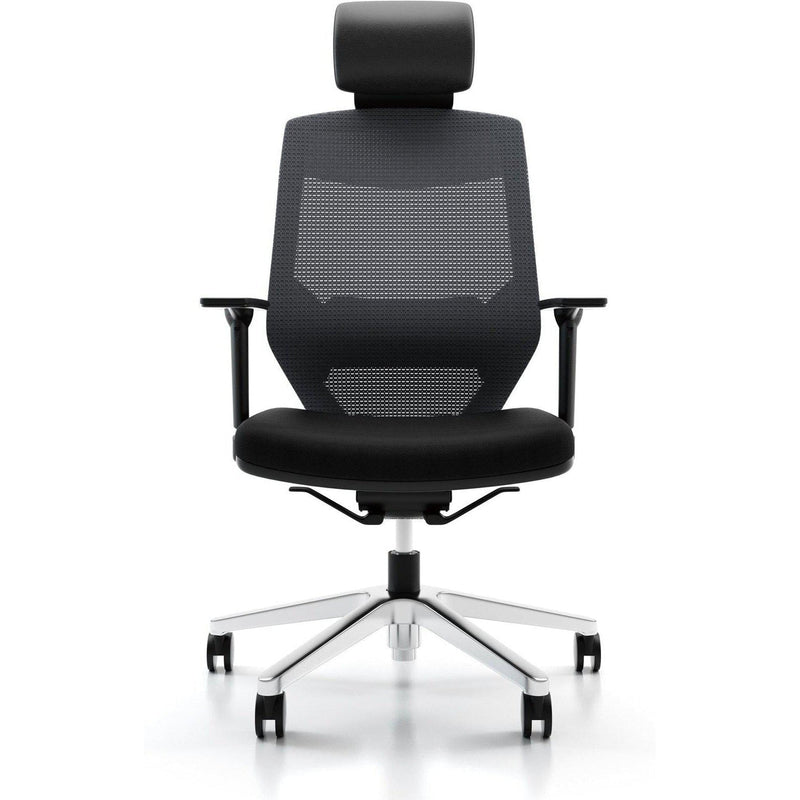 Vogue Mesh Back Chair - Aluminium Base