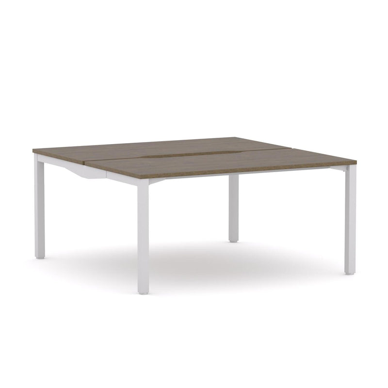 Axis Stretch 2-Person Double-sided Desk Workstation