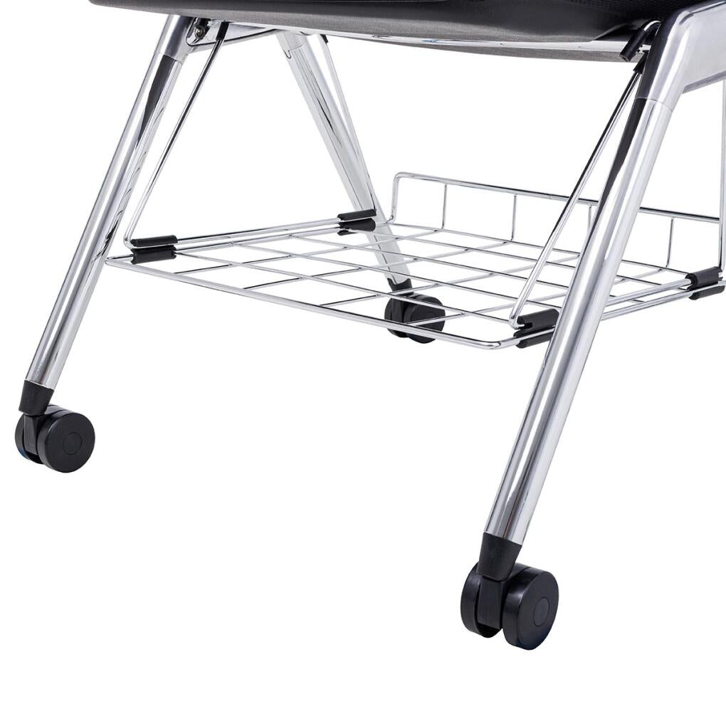 Adapta or Balance Training Visitor Chair Storage Basket: Chrome *Also suits Adapta Training Chairs*