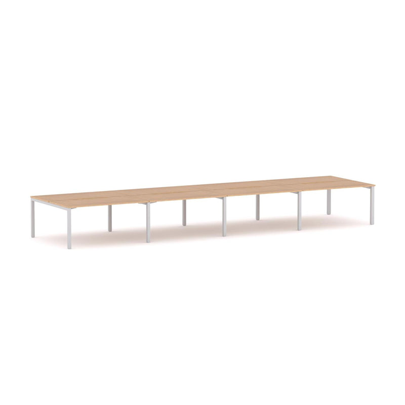 Axis 8-Person Double-sided Desk Workstation