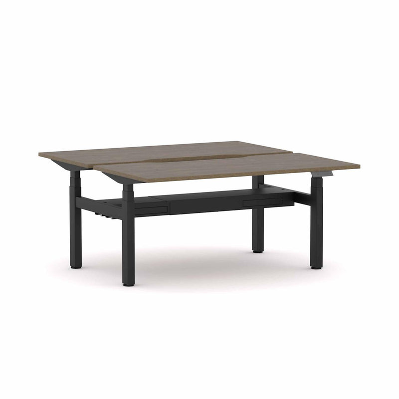 Klass 3C/2M Electric 2-Person Double-sided Desk Workstation