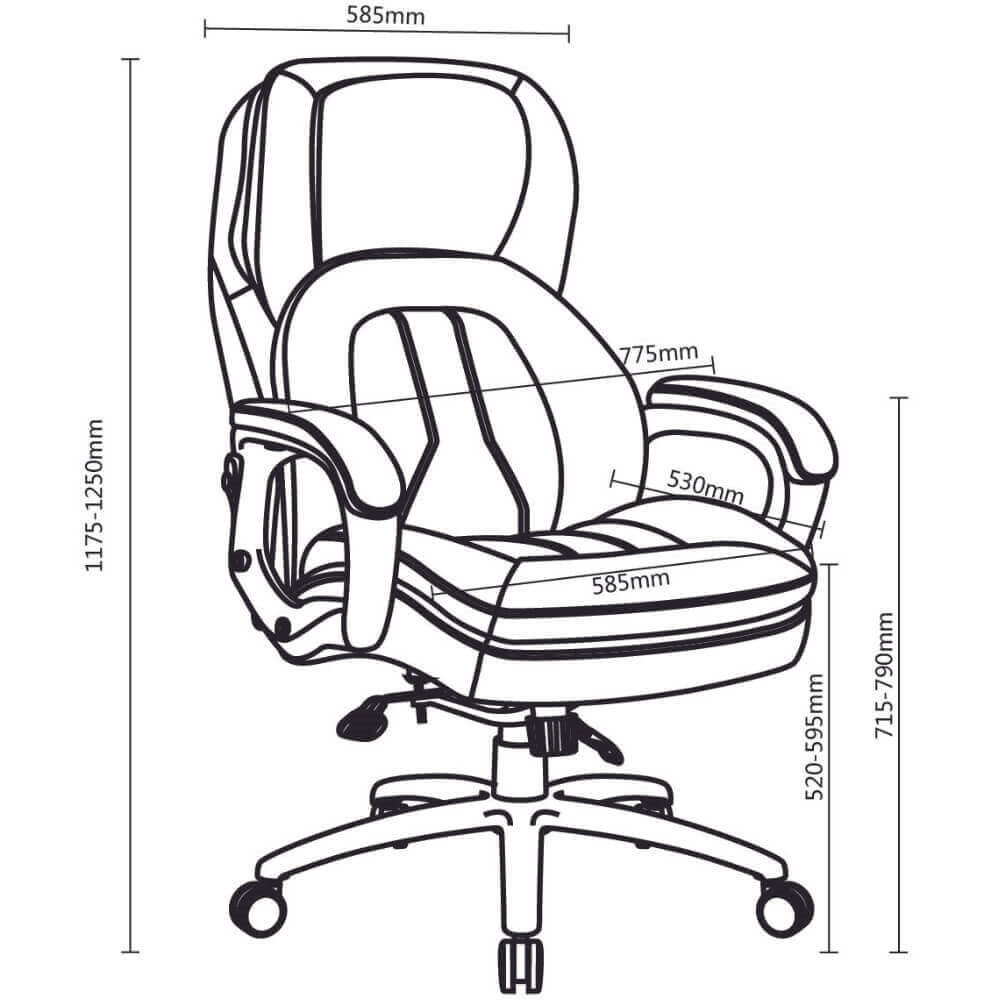 Hercules High Back Chair