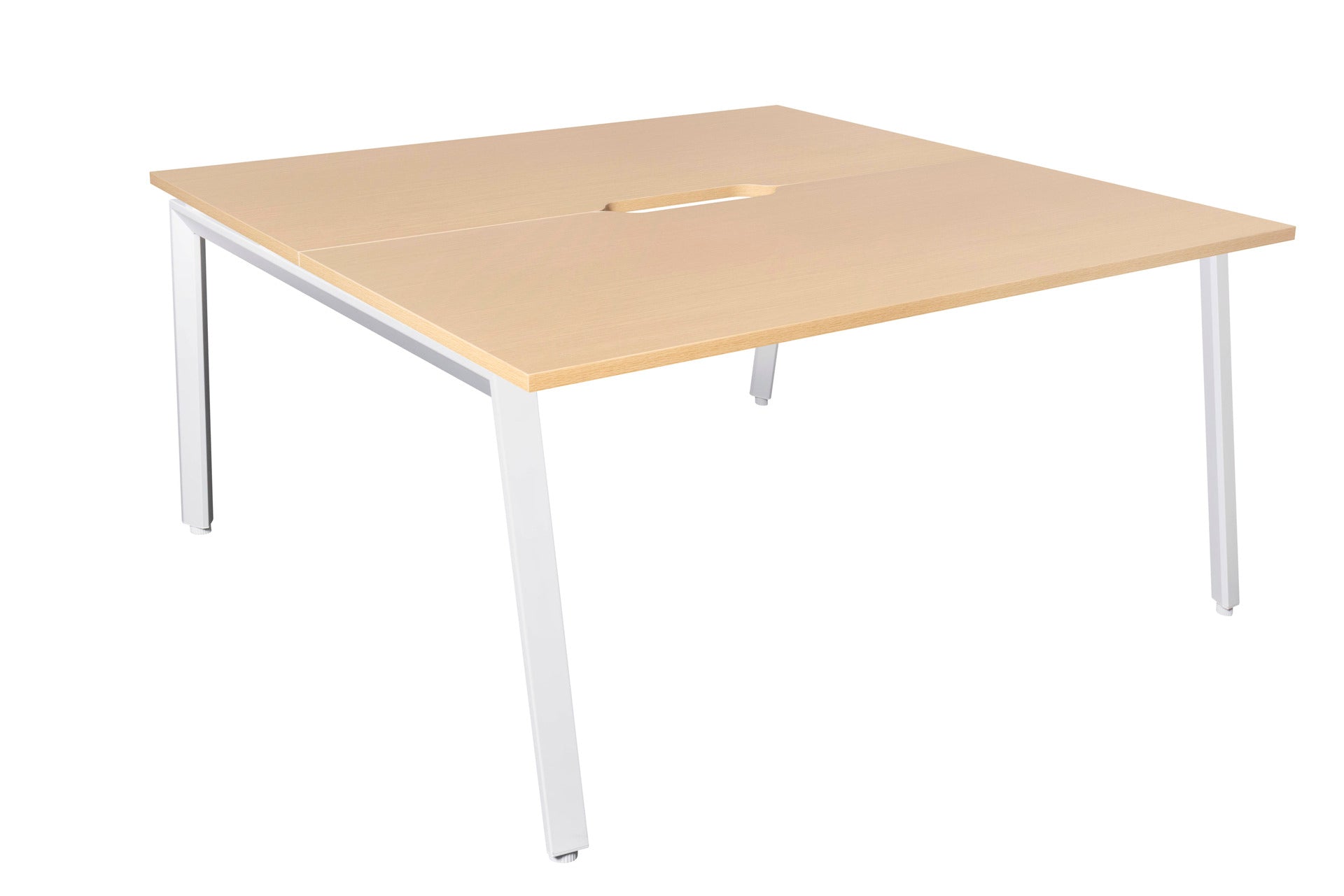 Daytona 2 Person Double Sided Workstation - Without Screen