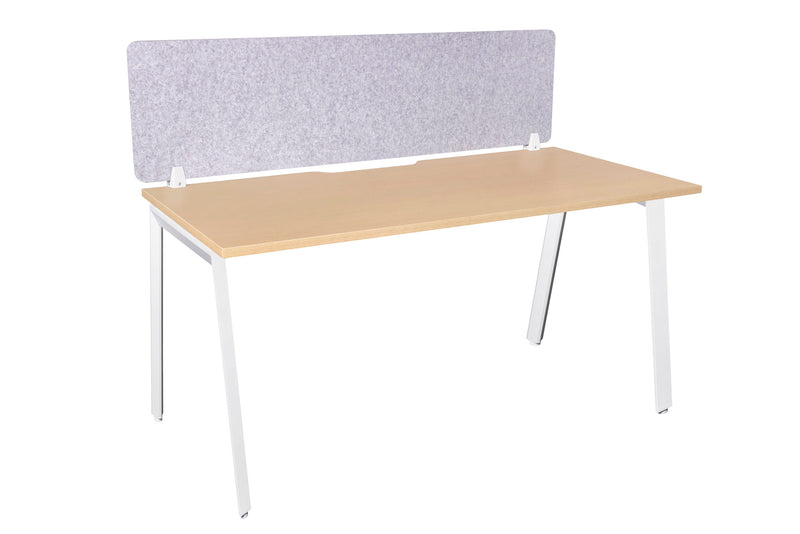 Daytona 1 Person Single Sided Workstation - With Screen