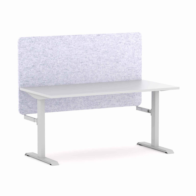 Klass Fixed Straight Workstation with AcoustiQ Screen