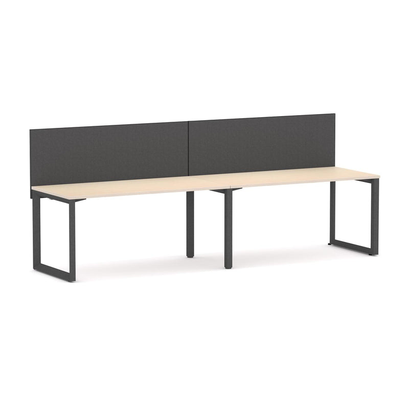 Anvil 2 User Single-Sided Desks, 50x50mm Triangular Loop Leg Design. Includes: Edge25 Screen