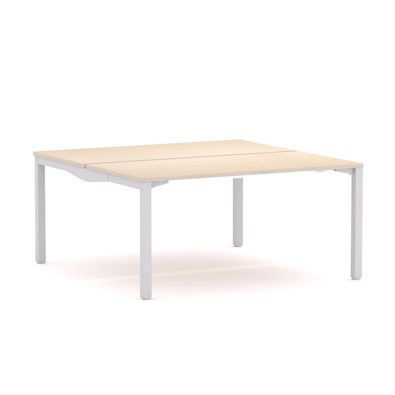 Axis Stretch 2-Person Double-sided Desk Workstation