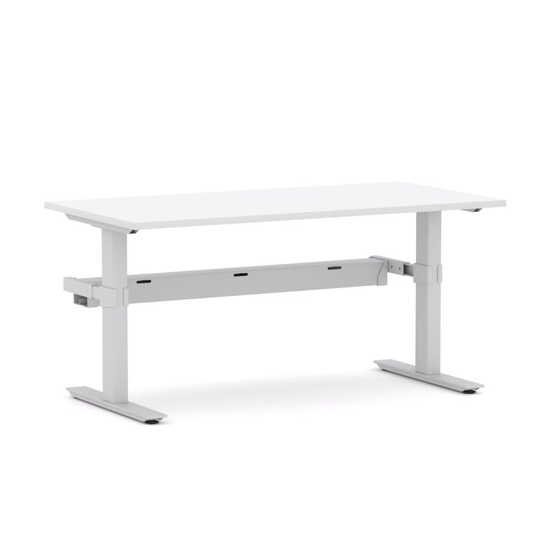 Agile Fixed Rectangle Straight Workstation