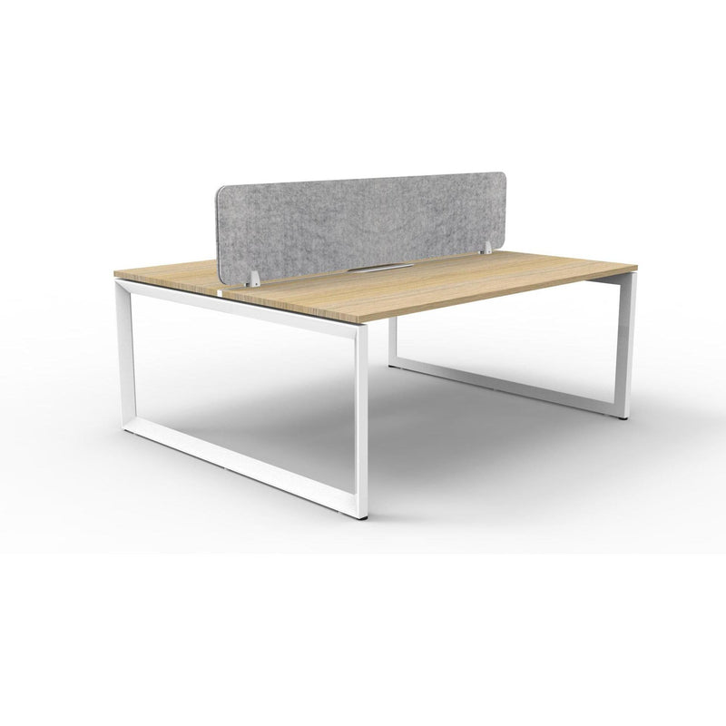 Infinity Back to Back Loop Leg Workstation - 2 Persons