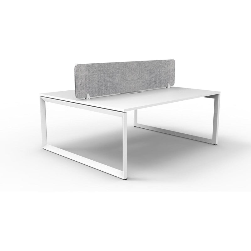 Infinity Back to Back Loop Leg Workstation - 2 Persons