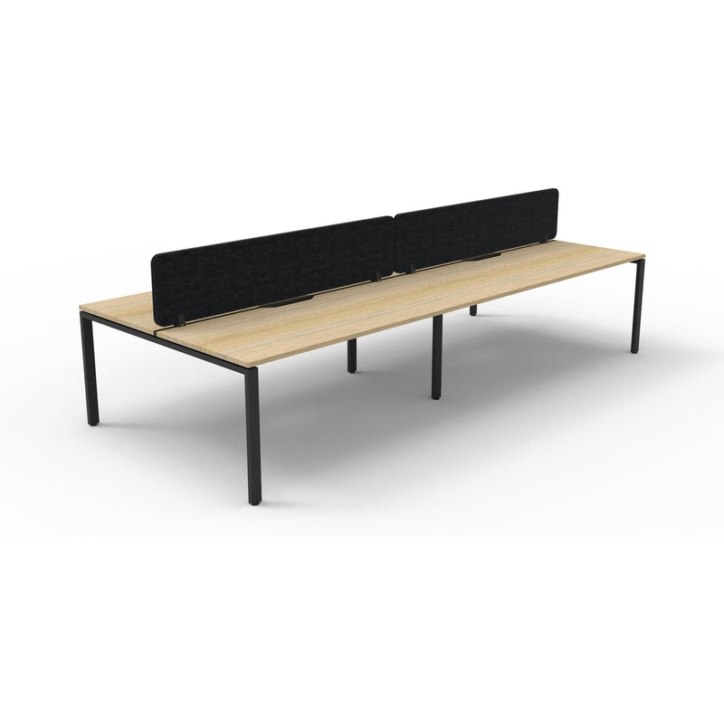 Infinity Back to Back Profile Leg Workstation - 4 Persons