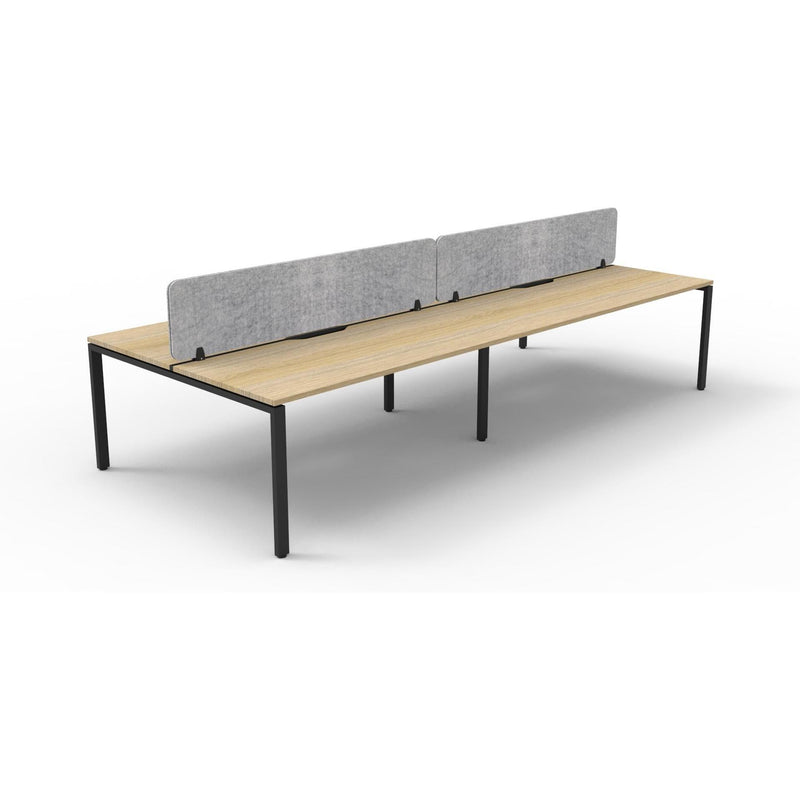 Infinity Back to Back Profile Leg Workstation - 4 Persons