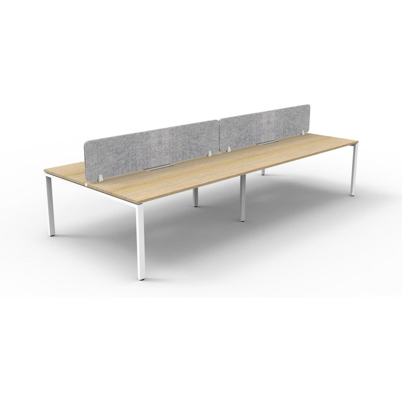 Infinity Back to Back Profile Leg Workstation - 4 Persons