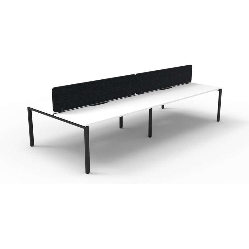 Infinity Back to Back Profile Leg Workstation - 4 Persons