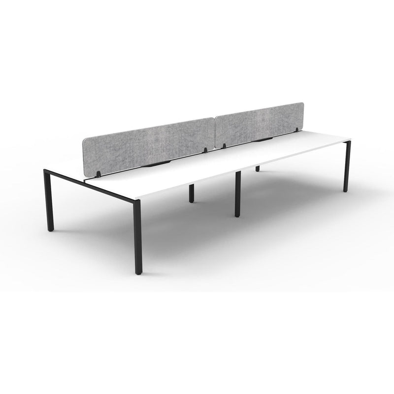 Infinity Back to Back Profile Leg Workstation - 4 Persons