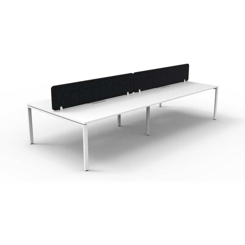 Infinity Back to Back Profile Leg Workstation - 4 Persons