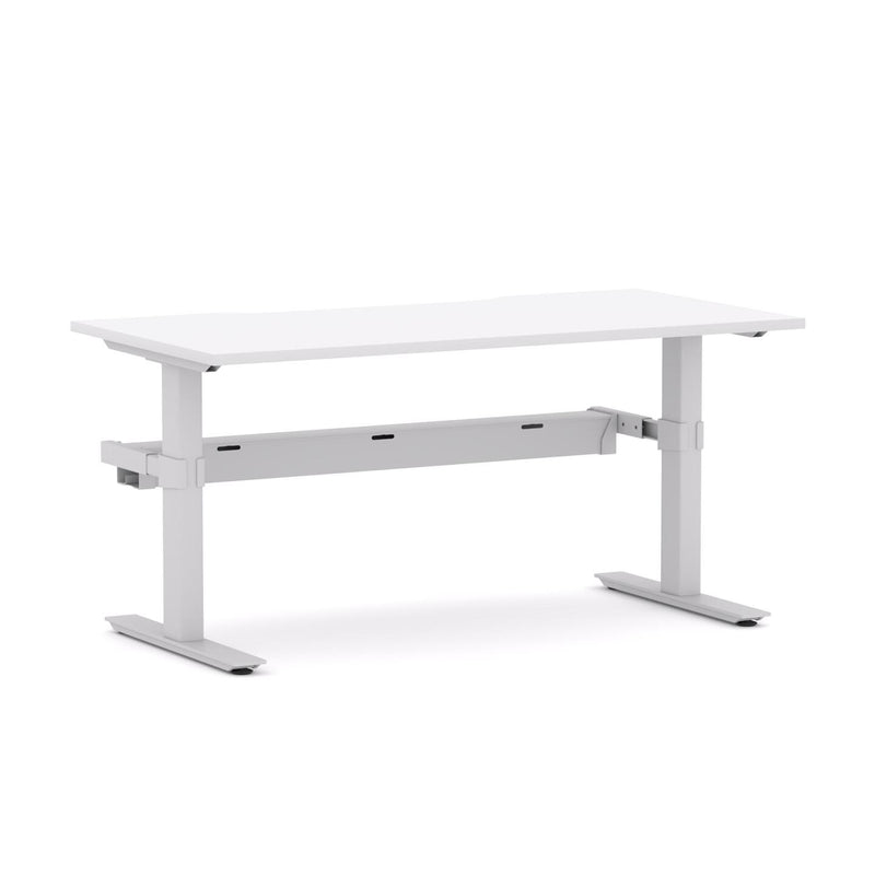Agile Fixed Rectangle Straight Workstation