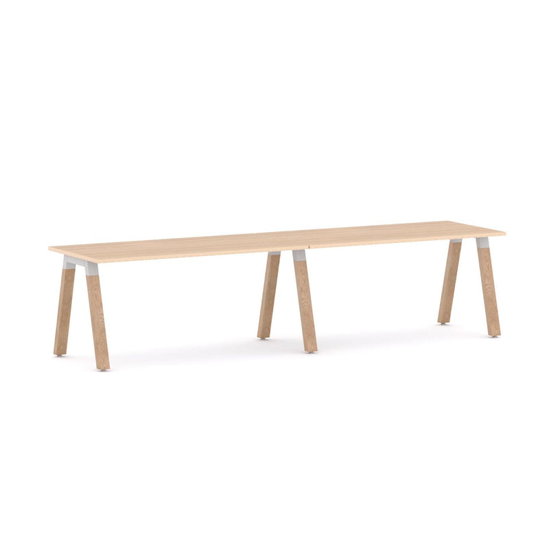 Plantation 2-Person Single-sided Desk Workstation
