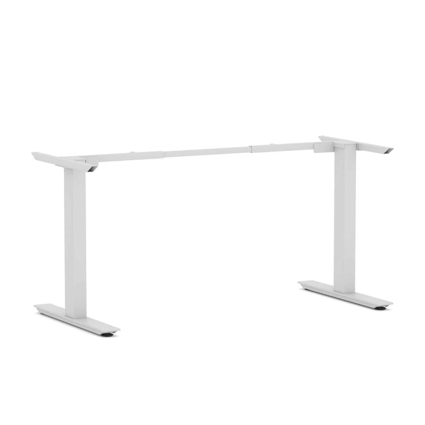 Agile Fixed Rectangle Straight Workstation Frame Only