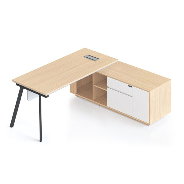 Casa Executive Desk & Cabinet