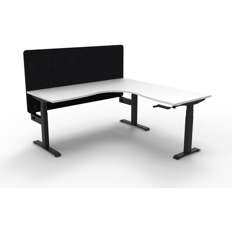 Boost Crank Corner Workstation with Eco Panel Screen