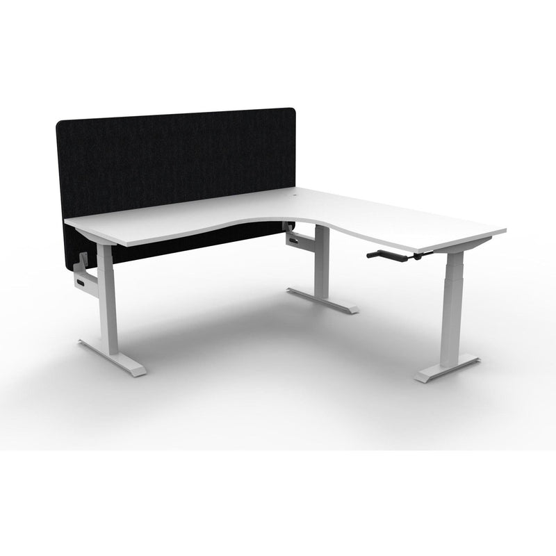 Boost Crank Corner Workstation with Eco Panel Screen