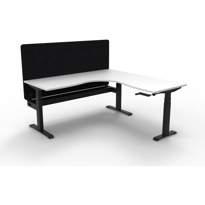 Boost Crank Corner Workstation with Eco Panel Screen