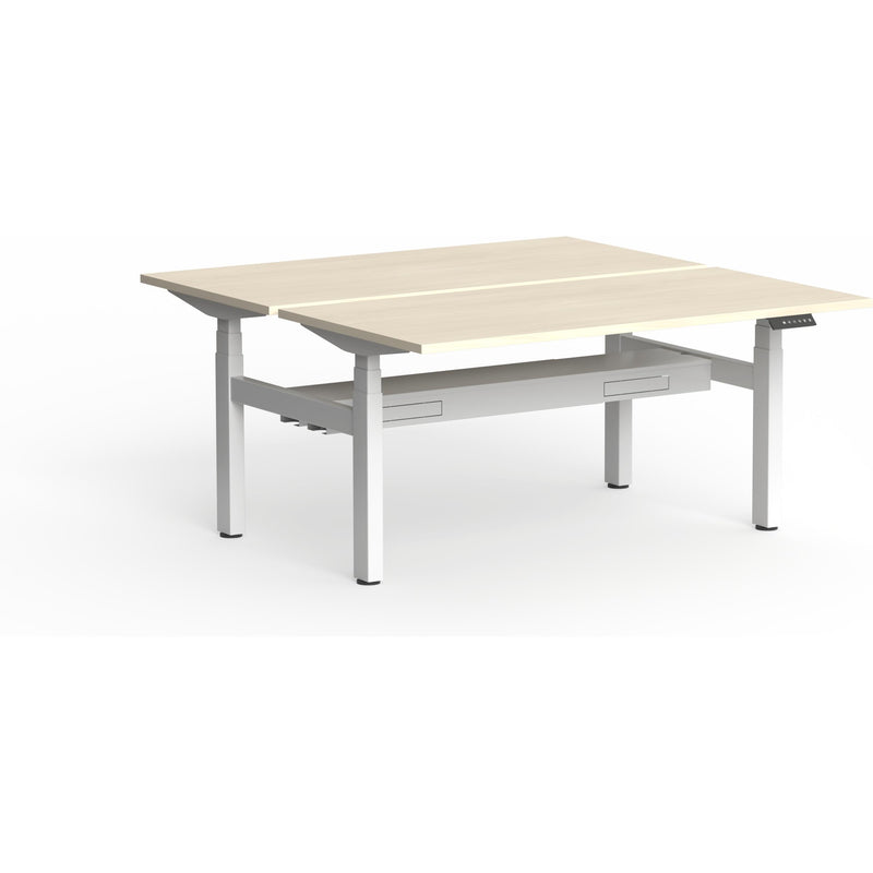 Montana Electric Standing 2-Person Dual-sided Desk Workstation (3 Stages)