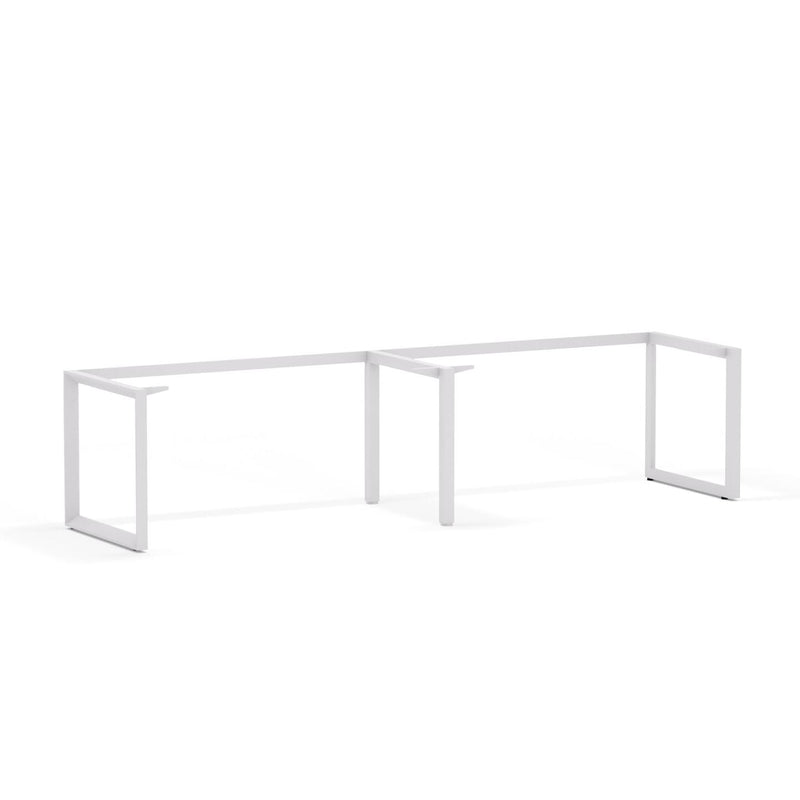Anvil 2-Person Single-sided Desk Workstation Frame Only