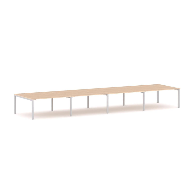 Axis 8-Person Double-sided Desk Workstation