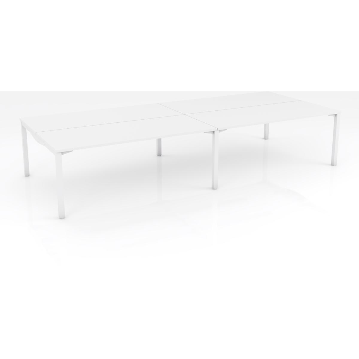 Axis Stretch 4 Person Double Sided Desk