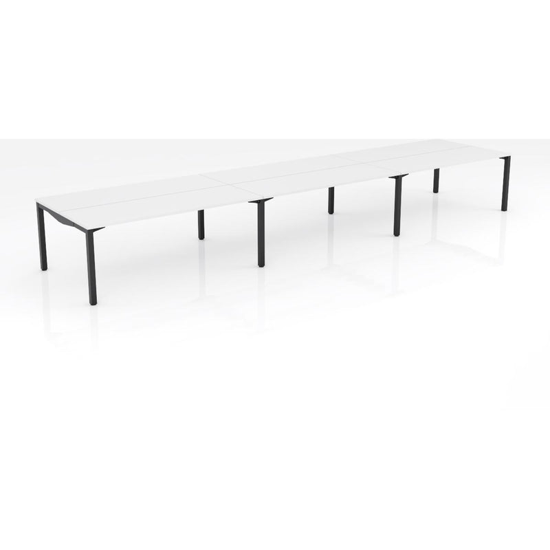 Axis Stretch 6 Person Double Sided Desk