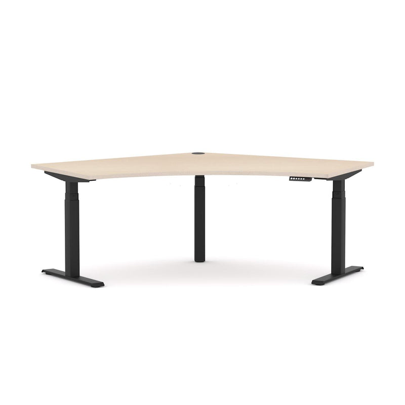 AgileMotion+ 3C/2M Electric Rectangle 120° Workstation