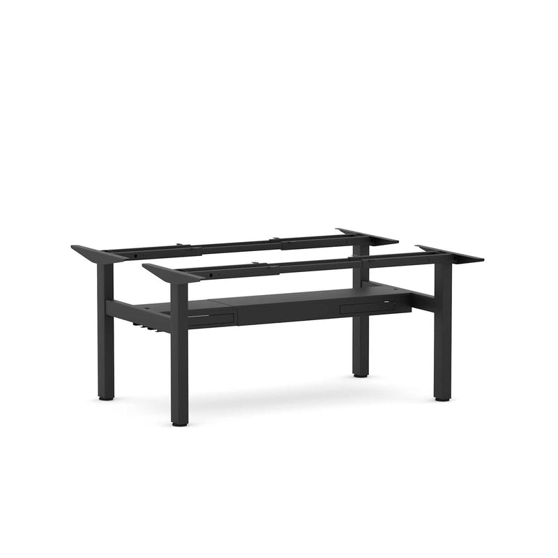 Klass Fixed 2-Person Double-sided Desk Workstation - Frame Only