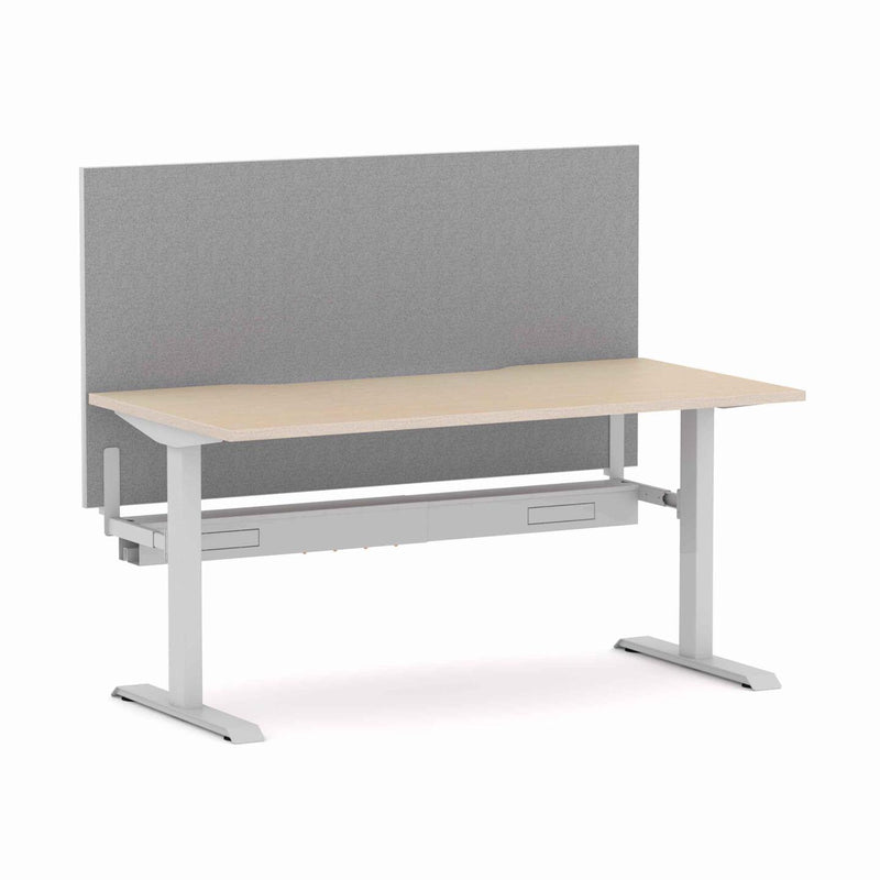 Klass Fixed Straight Workstation with Edge25 Screen