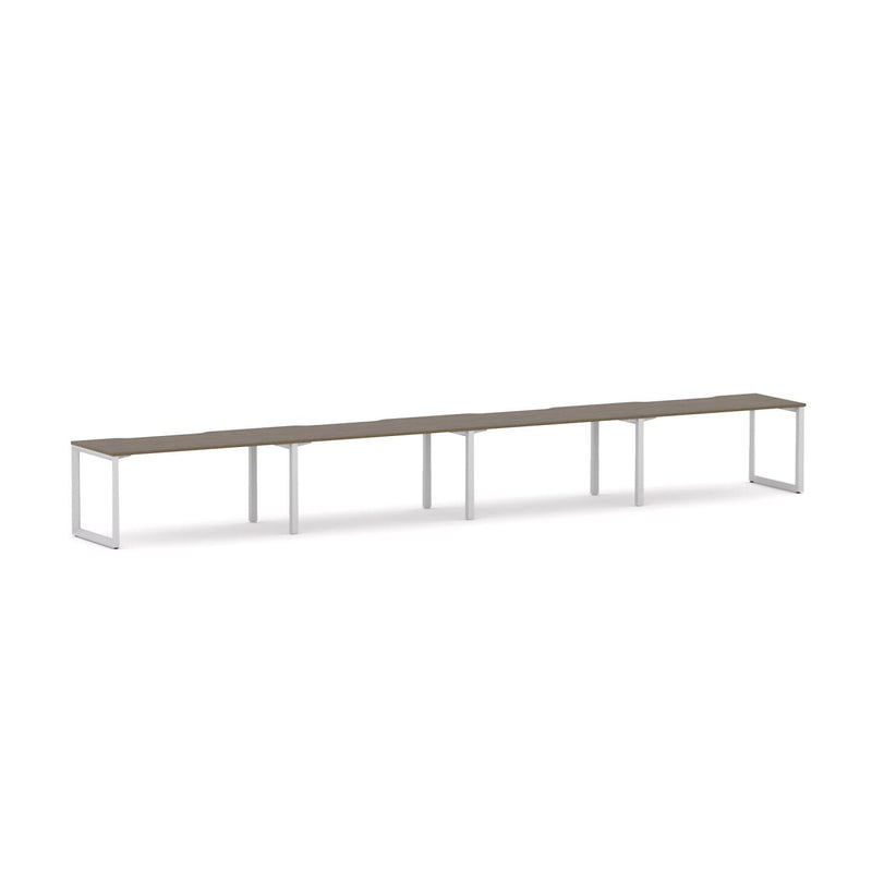 Anvil 4-Person Single-sided Desk Workstation