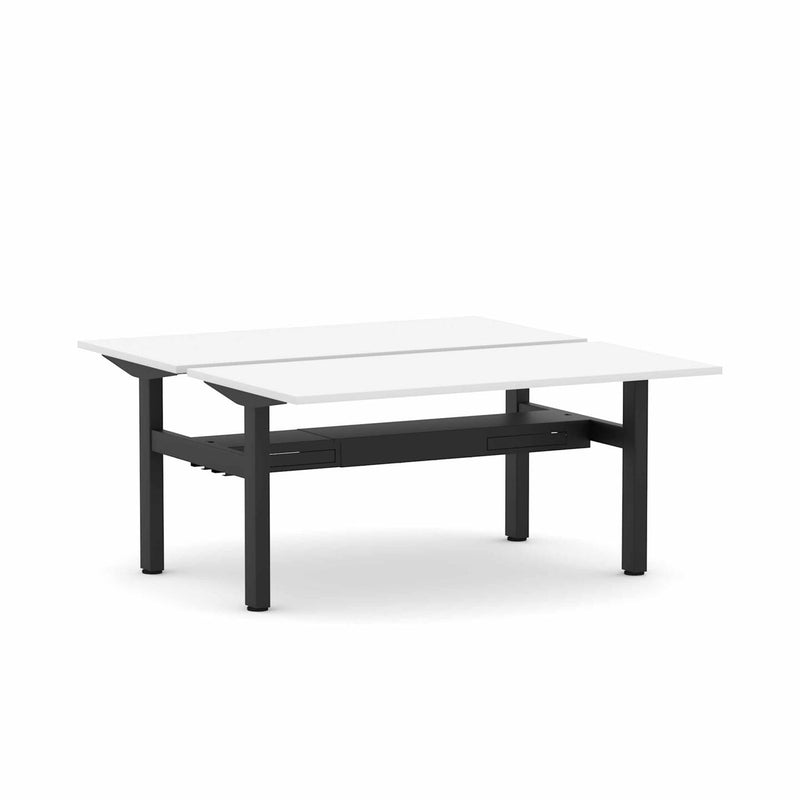 Klass Fixed 2-Person Double-sided Desk Workstation