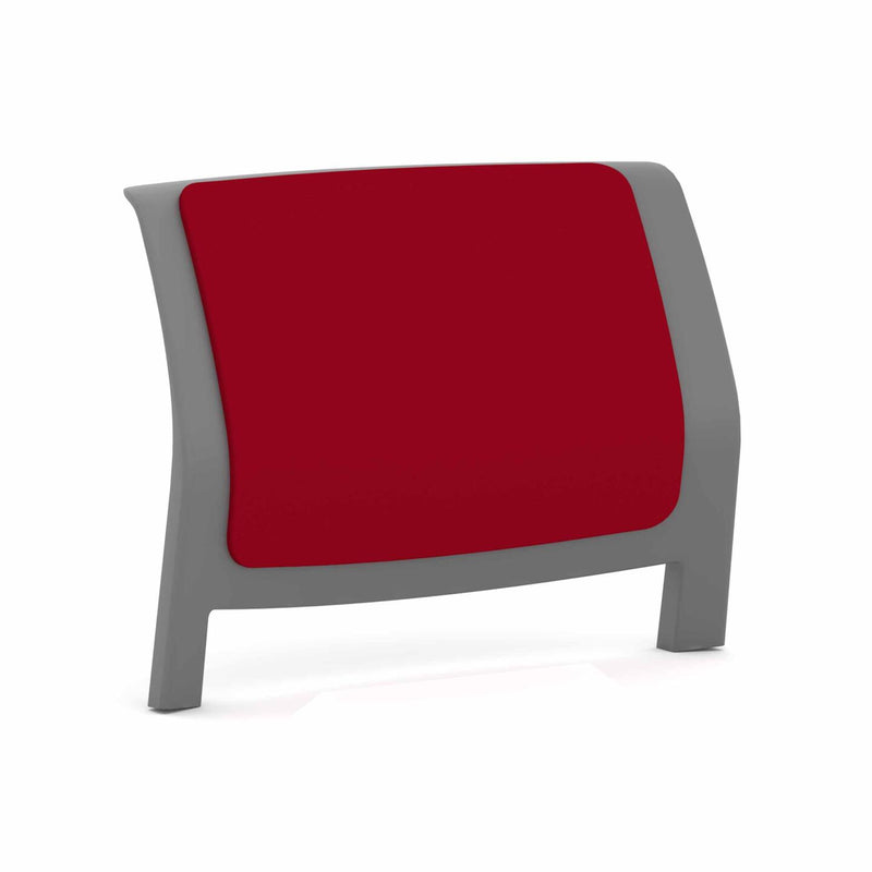 Game Chair Back Shell with Fabric Insert