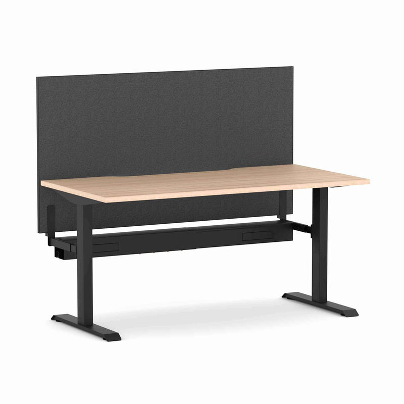 Klass Fixed Straight Workstation with Edge25 Screen
