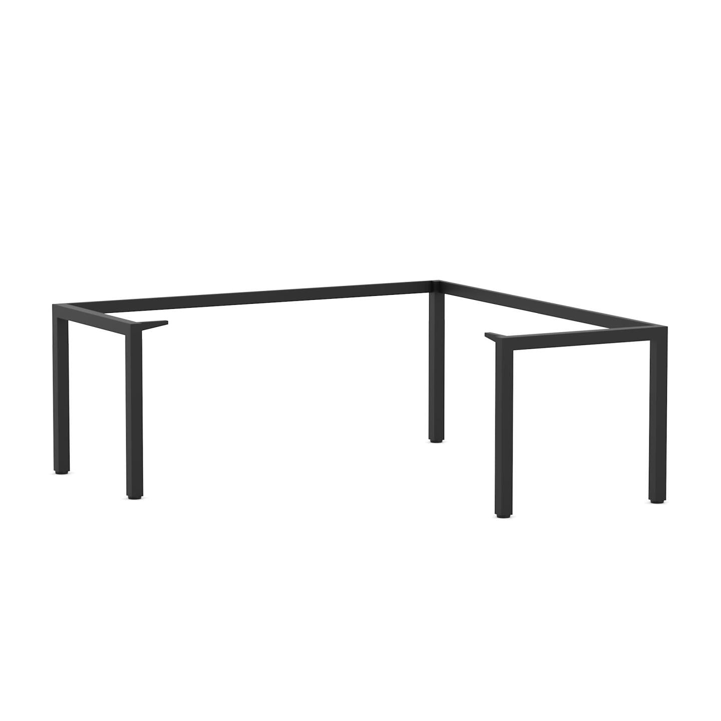 Axis 4-Person 90Deg Workstation Frame Only (Plus-Layout)
