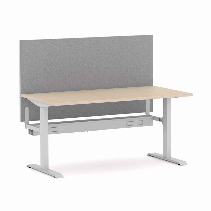 Klass Fixed Straight Workstation with Edge25 Screen