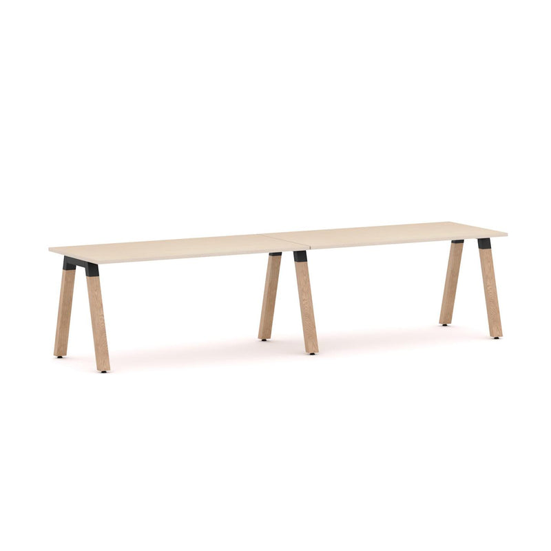 Plantation 2-Person Single-sided Desk Workstation