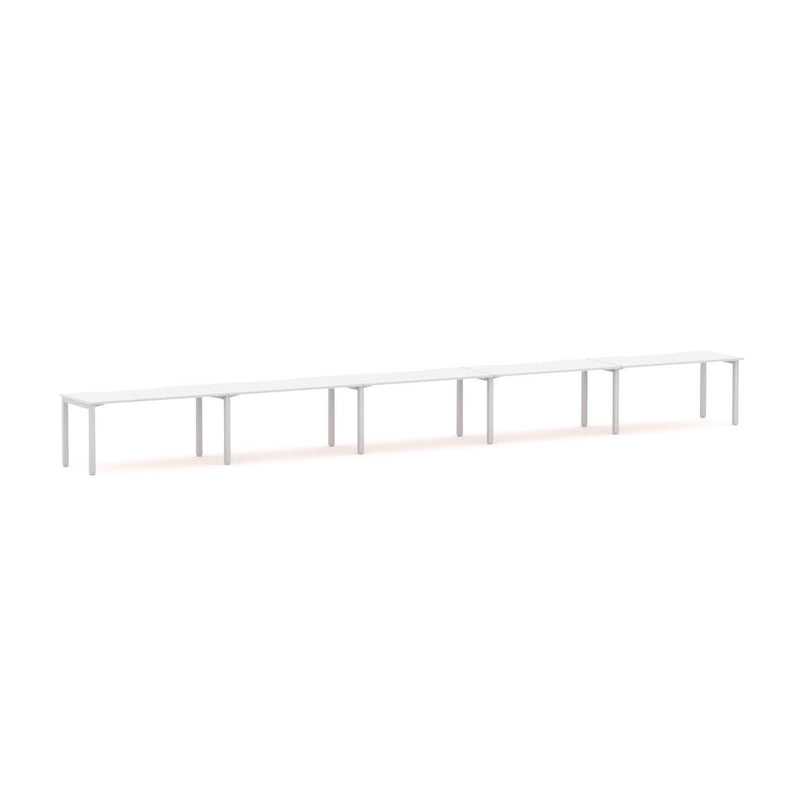 Axis 5-Person Single-sided Desk Workstation