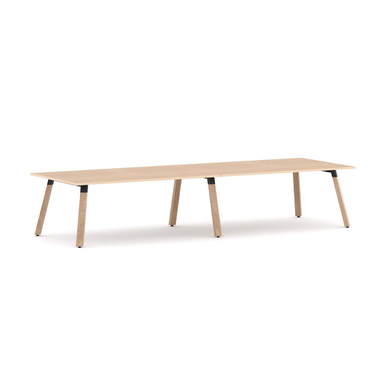 Plantation Boardroom Table 6 LegHousing, Oak Legs