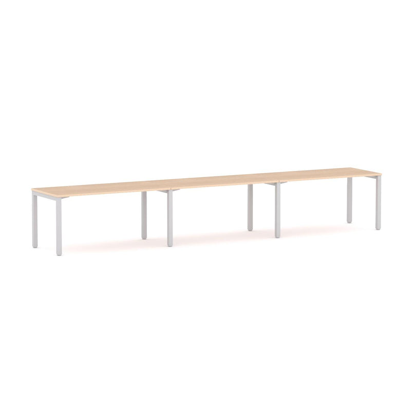 Axis 3-Person Single-sided Desk Workstation