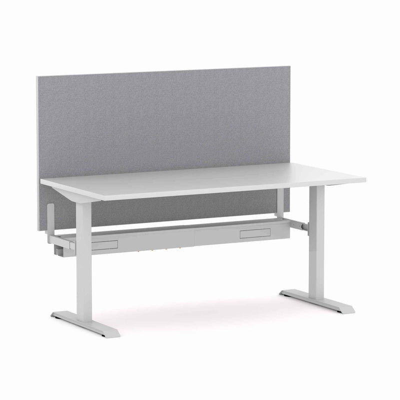 Klass Fixed Straight Workstation with Edge25 Screen