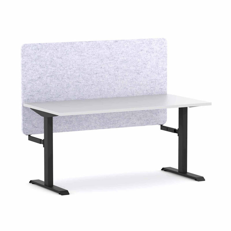 Klass Fixed Straight Workstation with AcoustiQ Screen